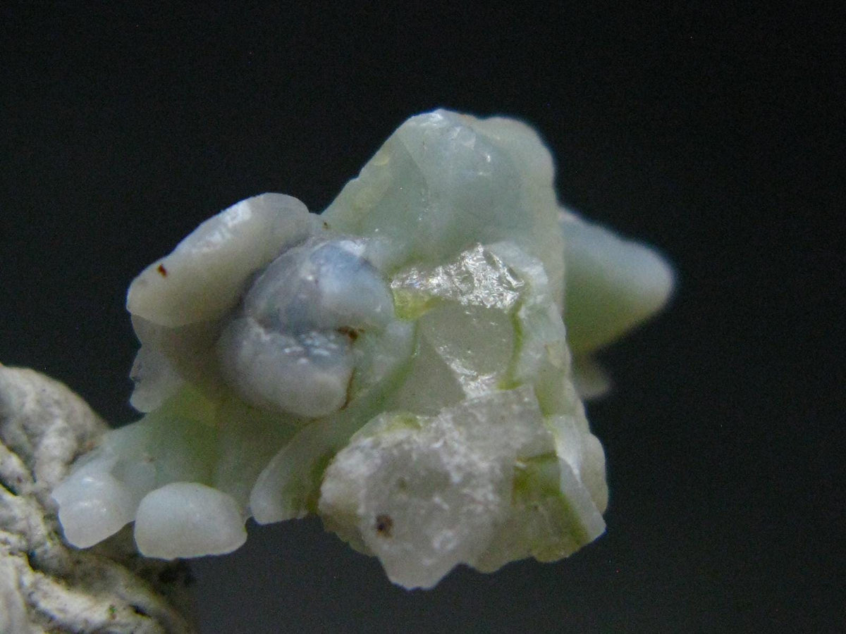 Rare Ajoite in Quartz Crystal from South Africa - 0.6" - 0.48 Grams