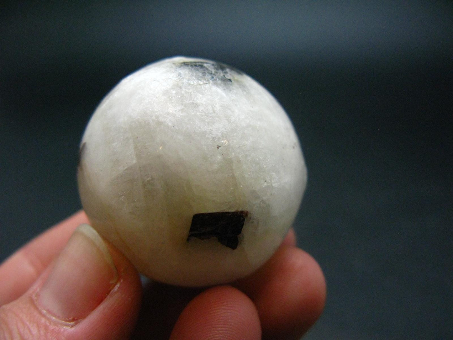 Rare Cryolite Sphere Ball From Greenland - 1.3" - 65.27 Grams
