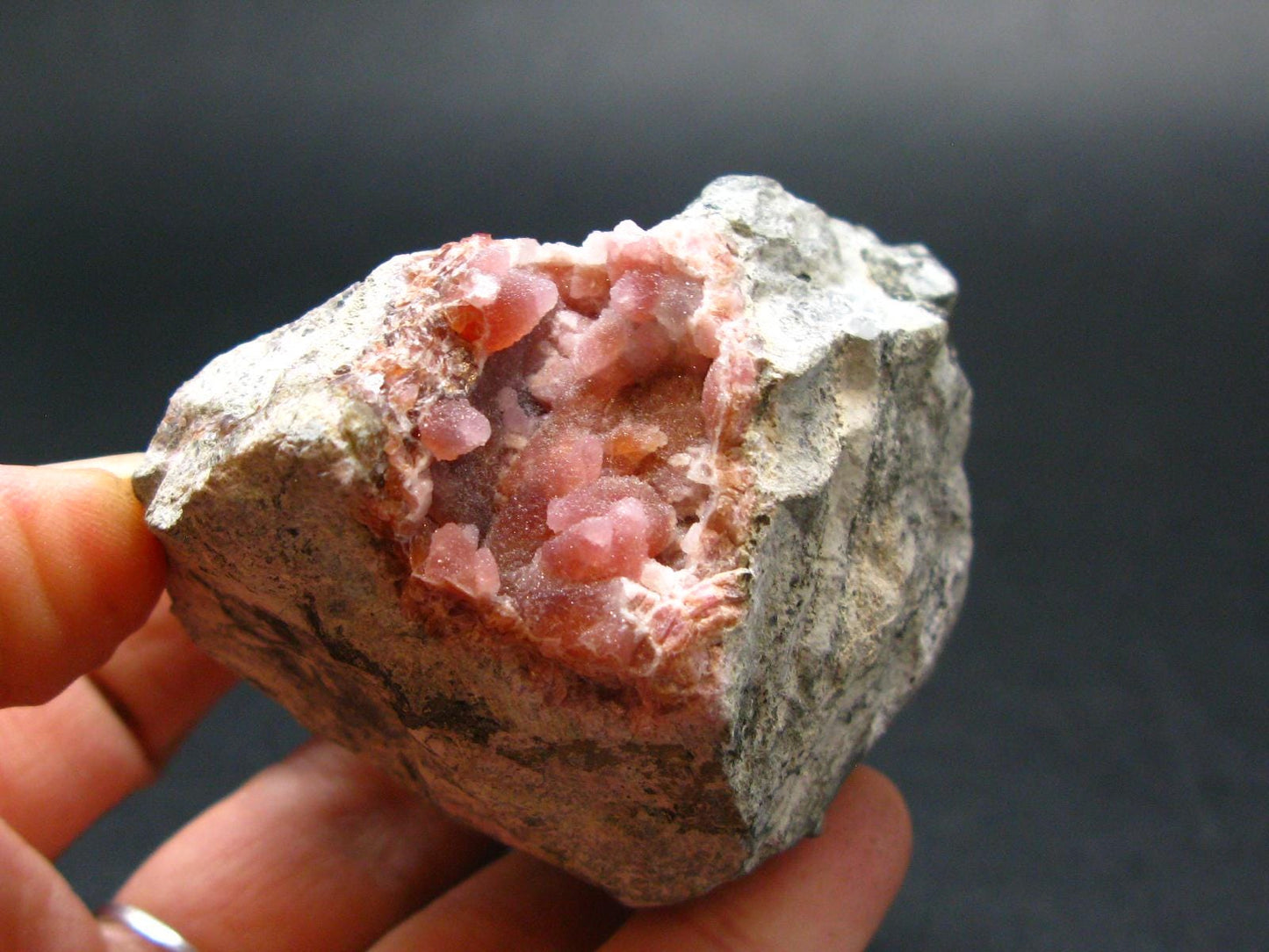 Rhodochrosite Gem Cluster From Peru - 2.1" - 173.77 Grams