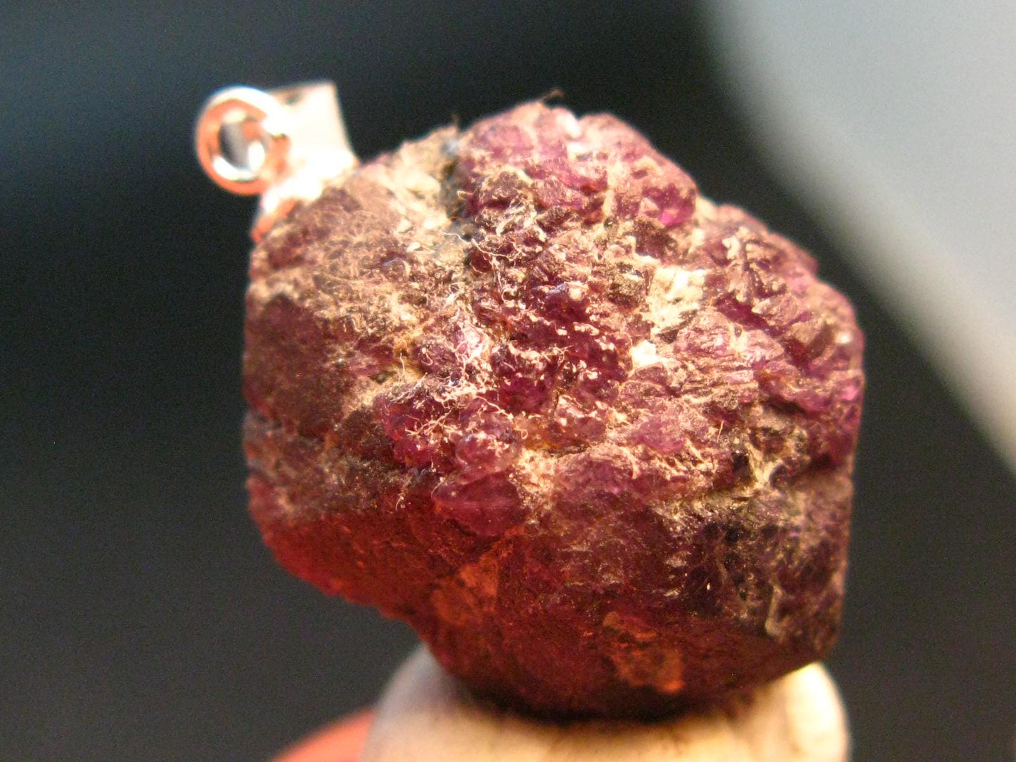 Natural Alexandrite Chrysoberyl Crystal Silver Pendant From Zimbabwe - 7.42 Grams