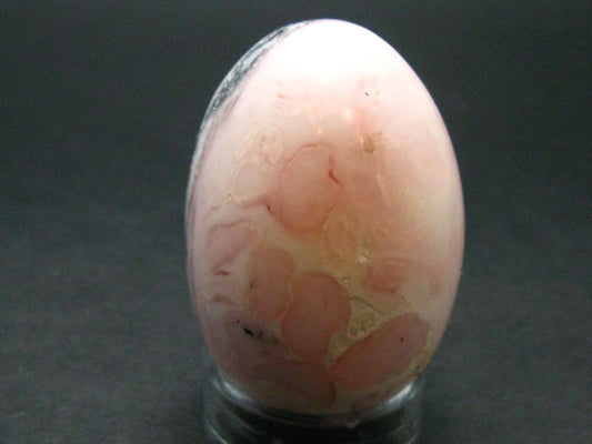Rare Pink Opal Egg from Peru - 95.47 Grams, 2.1"