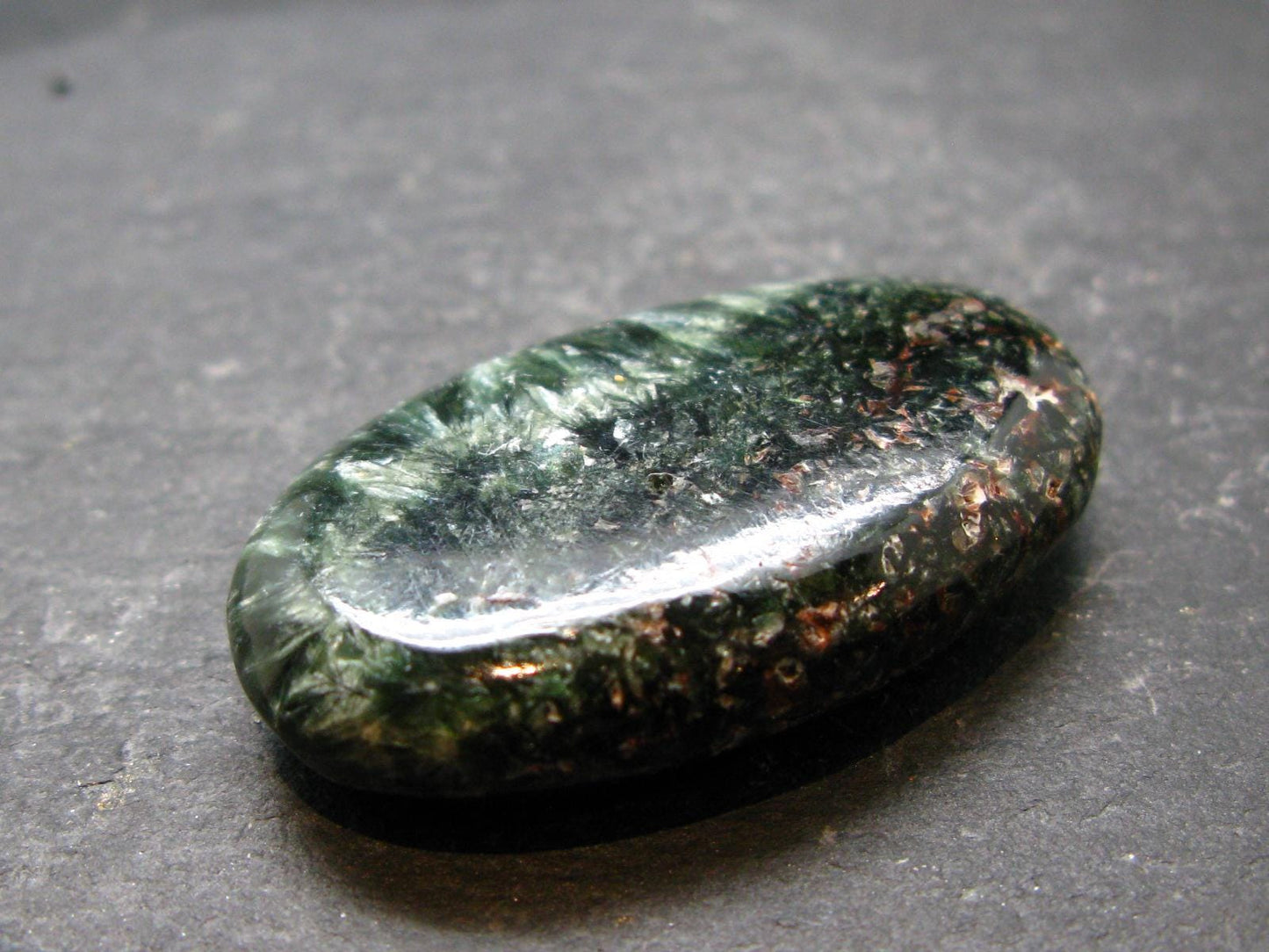 Large Polished Seraphinite Clinochlore Angels Wings Piece From Russia - 1.6" - 15.25 Grams