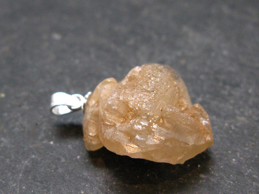 Cerussite Cerusite Crystal Silver Pendant From Morocco - 1.0" - 11.07 Grams