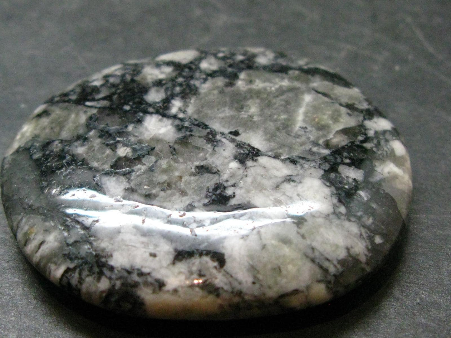Rare Impactite Tumbled Stone From Norway - 1.8" - 30.13 Grams