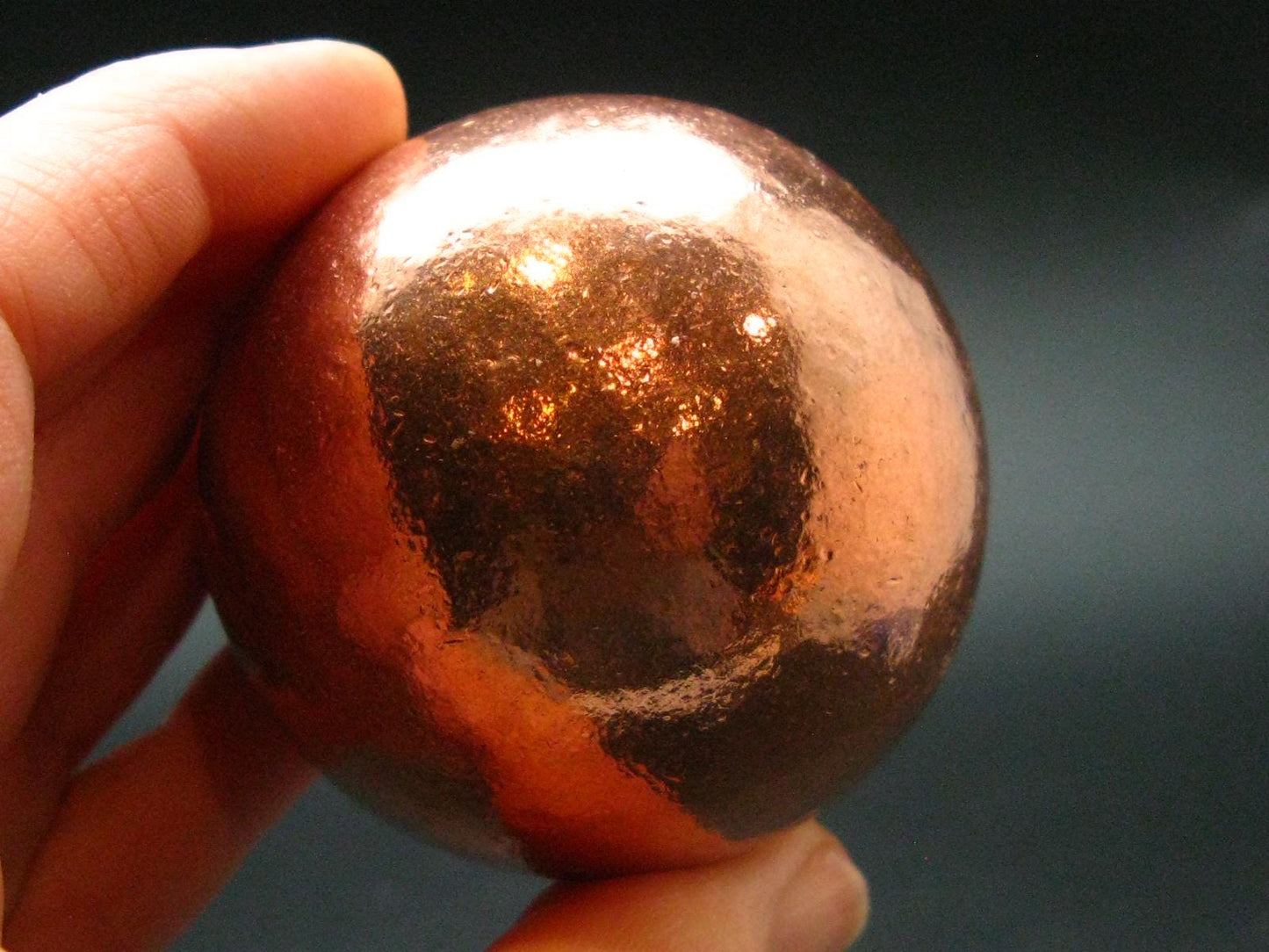 Cool Copper Ball Sphere from Michigan 500 Grams - 1.9"