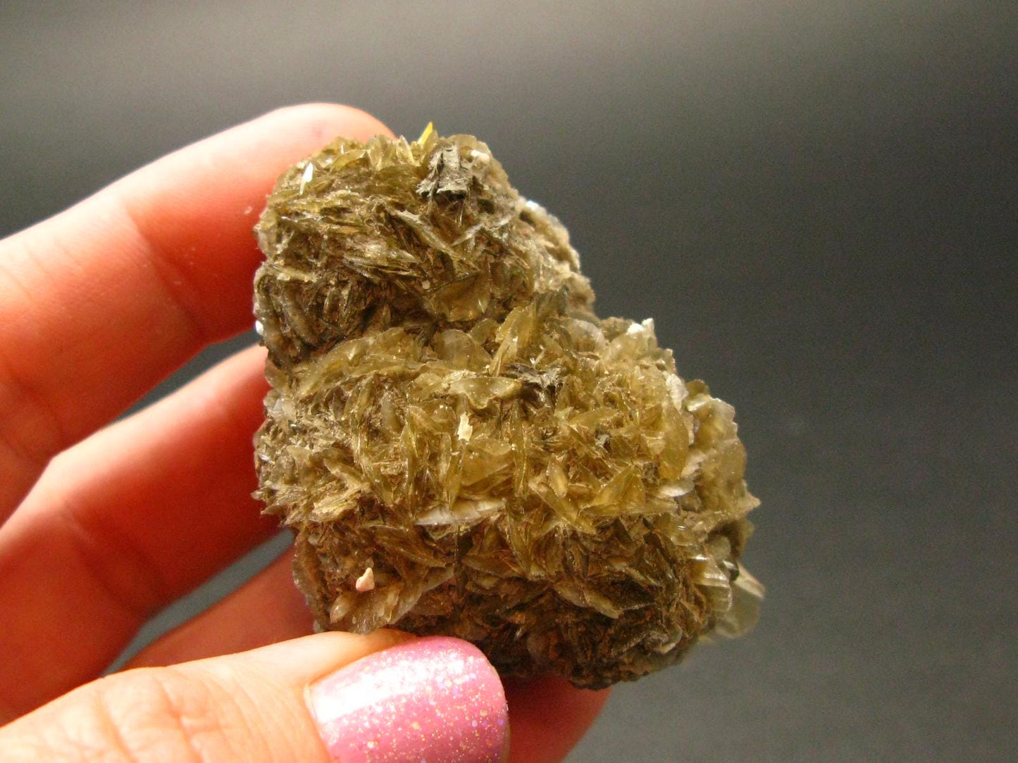 Amazing Fluorescent Gypsum Crystal from Canada - 1.9" - 42.59 Grams