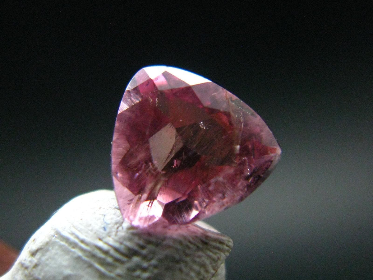 Rare Large Pezzottaite Pink Beryl Cut Facetted Gem from Madagascar - 1.05 Carats