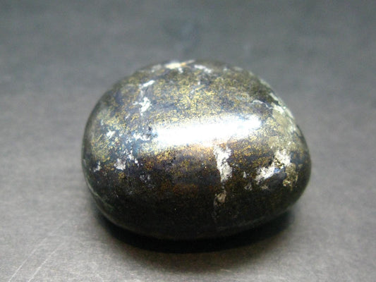 Covelite Covellite Tumbled Stone From Peru - 1.1" - 28.39 Grams