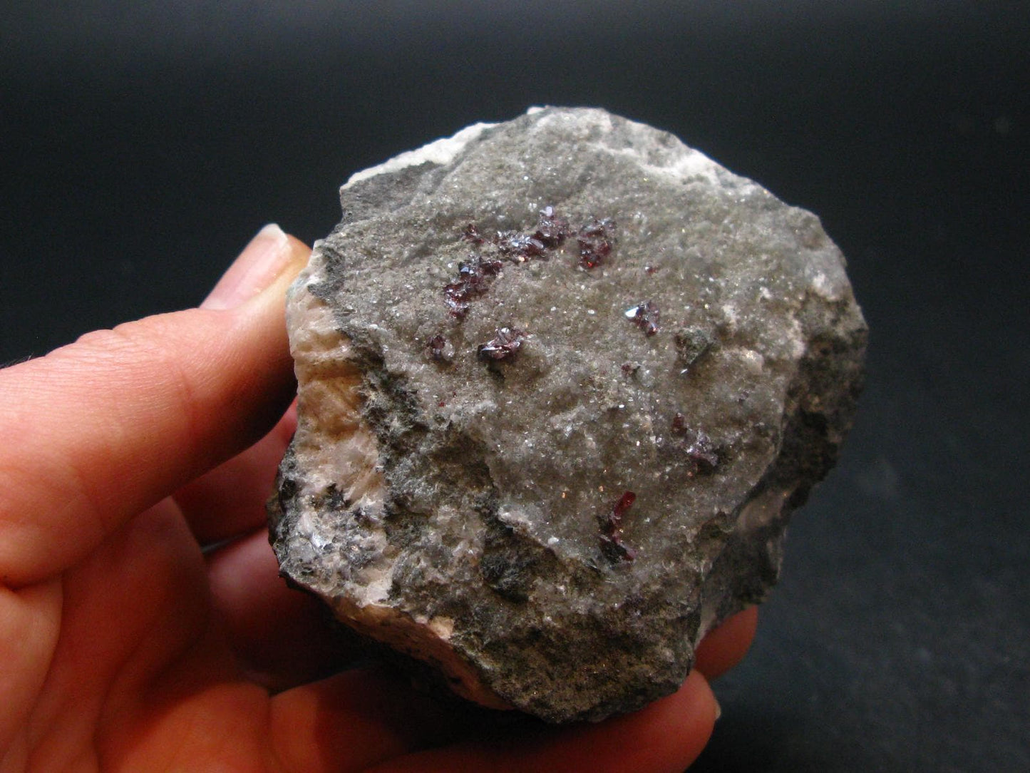 Rare Proustite Cluster From Morocco - 2.5"