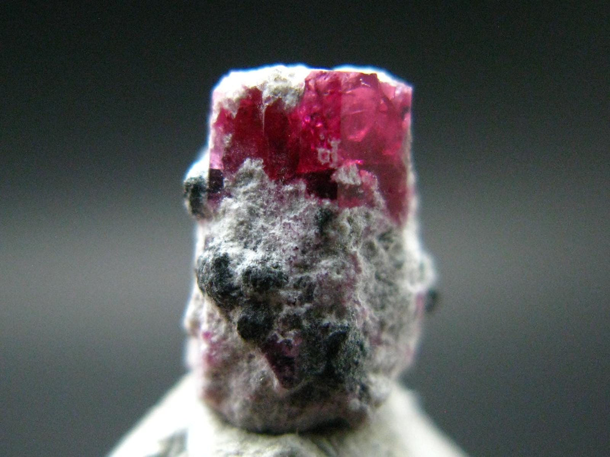 Nice Rare Gem Bixbite Red Emerald Beryl Crystal From Utah USA - 2.01 Carats