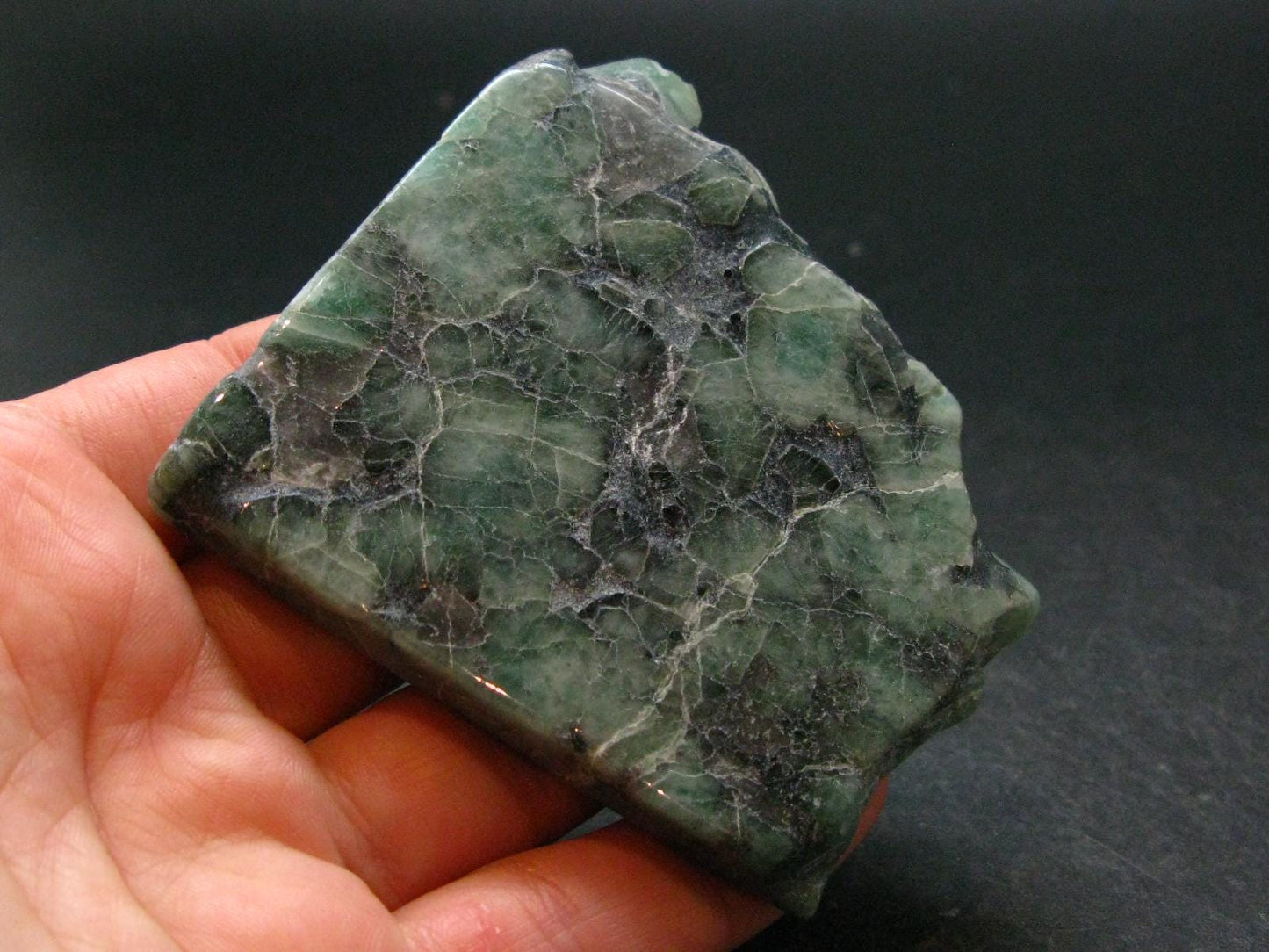 Emerald Beryl Slab from Brazil - 2.6"
