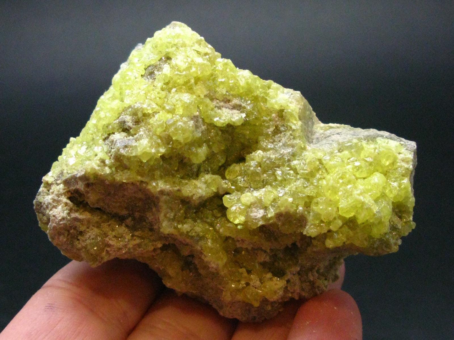 Sulfur Sulphur Cluster From Bolivia - 2.3"
