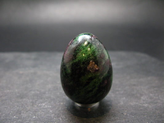 Ruby In Zoisite Egg from India - 1.6" - 63.15 Grams