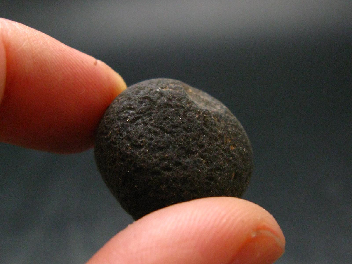 Rare Saffordite Cintamani Stone Pseudotektite Piece from Arizona USA - 32.90 Carats - 0.8"