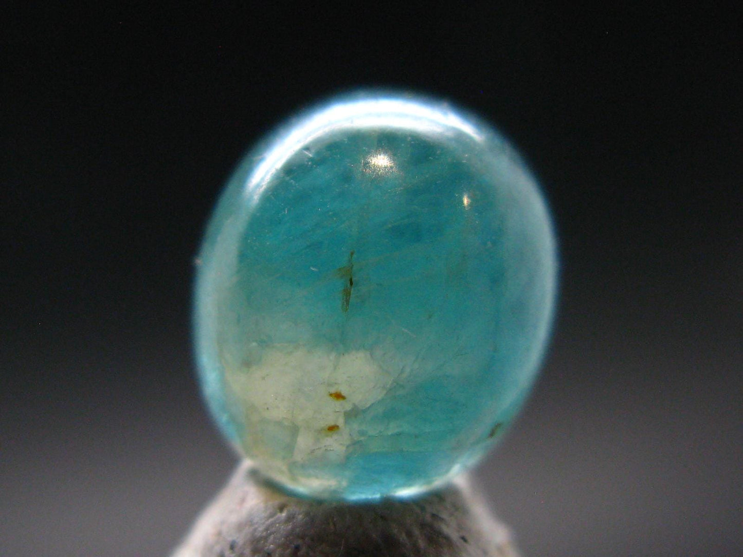 Extremely Rare Grandidierite Cabochon From Madagascar - 2.97 Carats