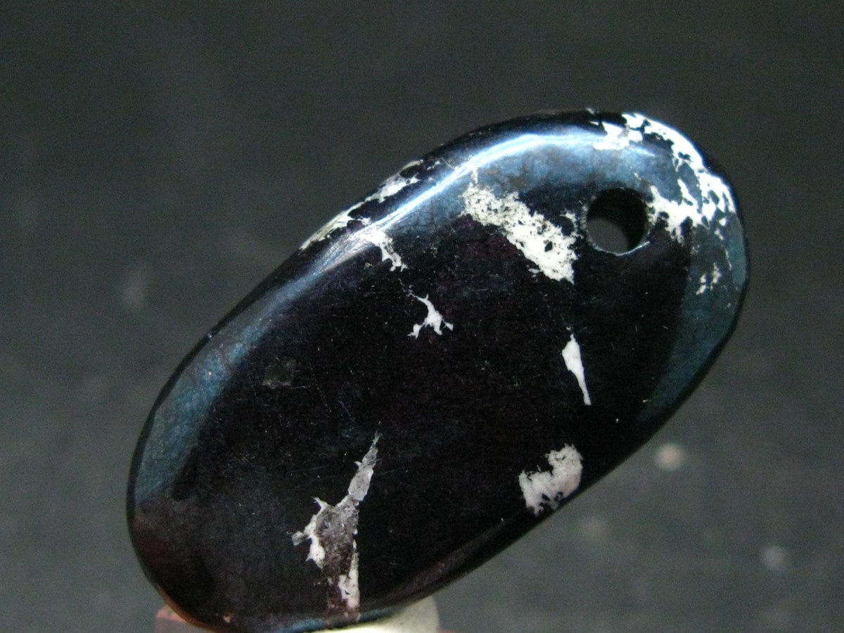 Rare Covellite Metal Free Pendant from Peru - 1.5" - 14.96 Grams