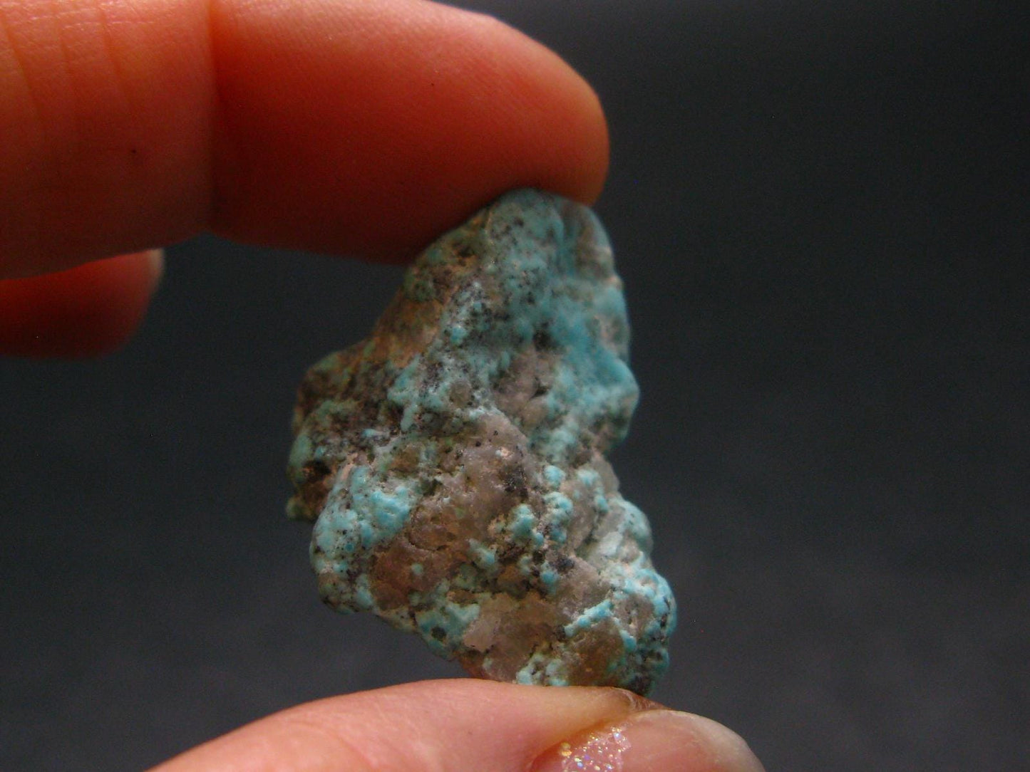 Genuine Sleeping Beauty Turquoise Raw Piece from Arizona, USA - 1.1" - 6.33 Grams
