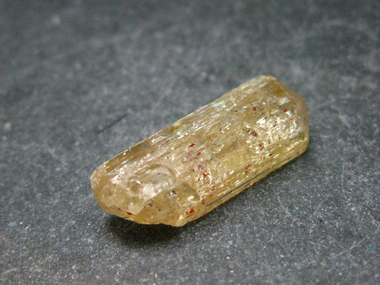 Imperial Topaz Crystal From Brazil - 0.8" - 2.16 Grams