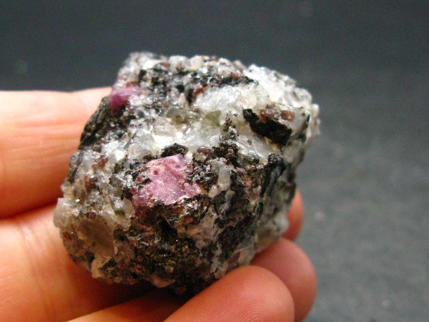 Ruby Cluster on Matrix From Russia - 1.4" - 33.94 Grams