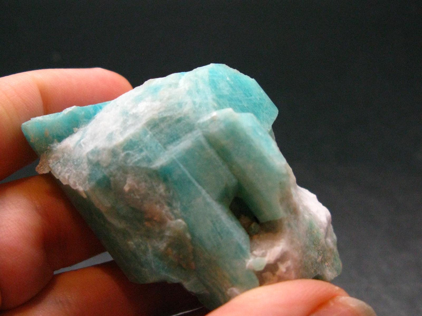 Huge Amazonite Microcline Crystal From Colorado - 2.3"