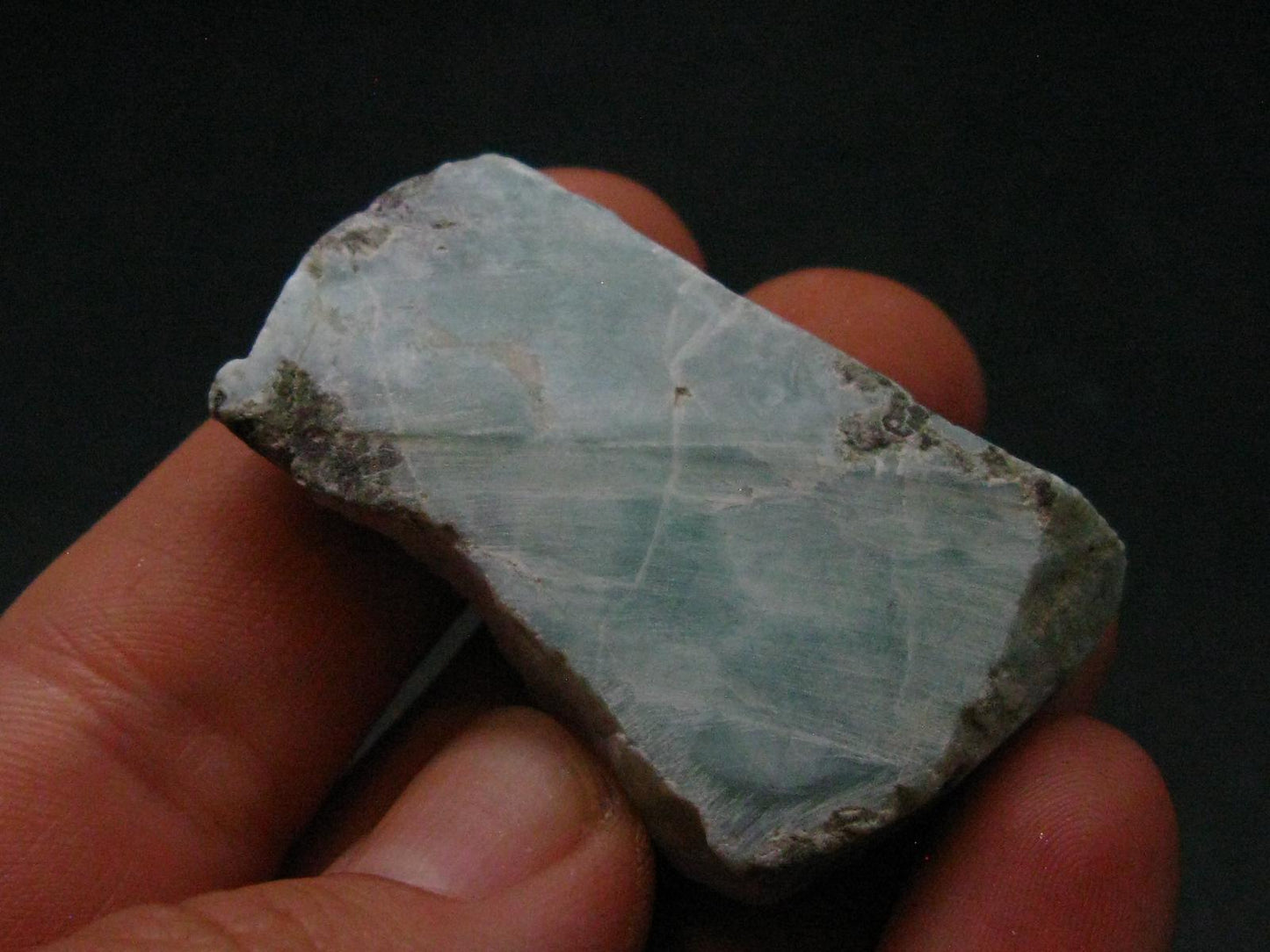 Larimar Polished Slab From Dominican Republic - 1.6"
