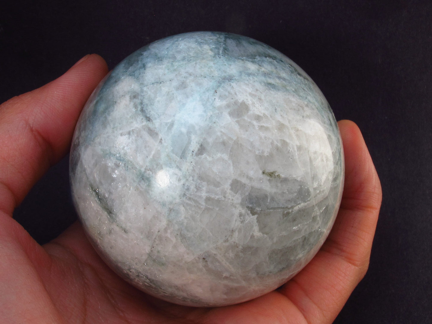 Rare Hackmanite Sphere Ball from Russia - 2.7" - 361 Grams