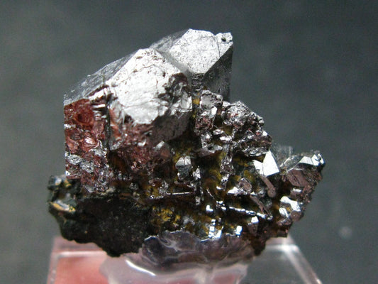 Sperrylite Crystal On Matrix From Norilsk Russia - 1.0" - 14mm Crystal!!!