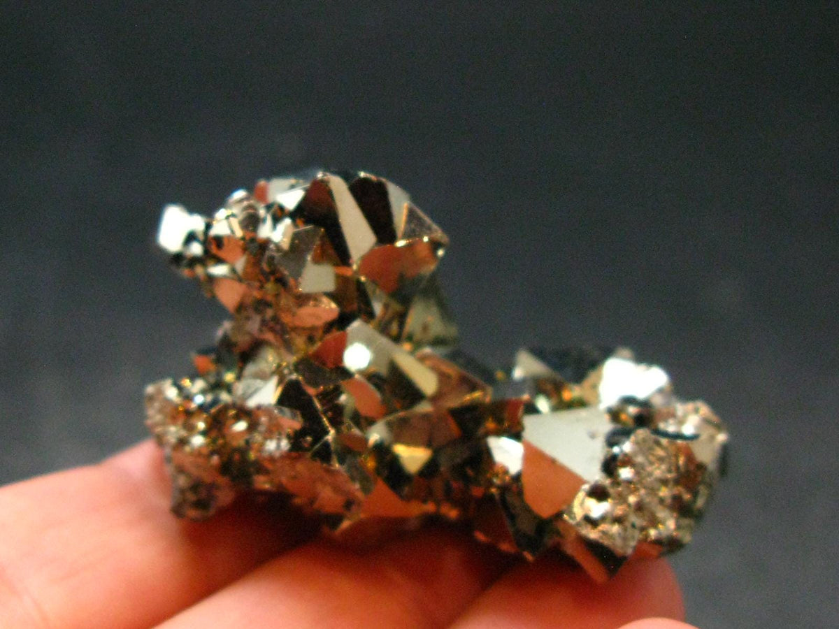 Pyrite Cluster From Peru - 1.7" - 37.46 Grams