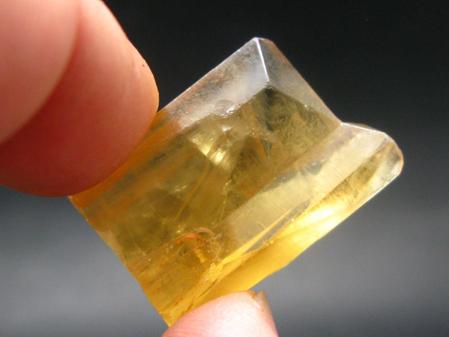 Gem Heliodor Golden Beryl Crystal From Tajikistan - 52.20 Carats - 1.1"