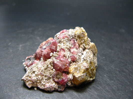 Raspberry Grossular Garnet Cluster From Mexico - 1.9" - 47.0 Grams