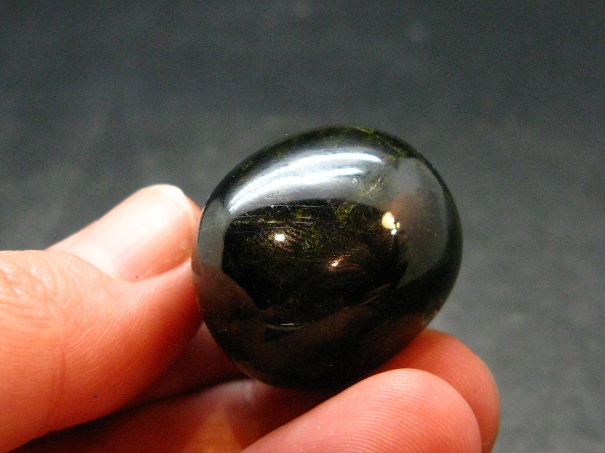 Nice Rare Terminated Epidote Crystal Metal Free Pendant From Peru - 1.0" - 23.15 Grams