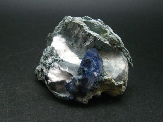 Benitoite on Natrolite Cluster From California - 2.1"