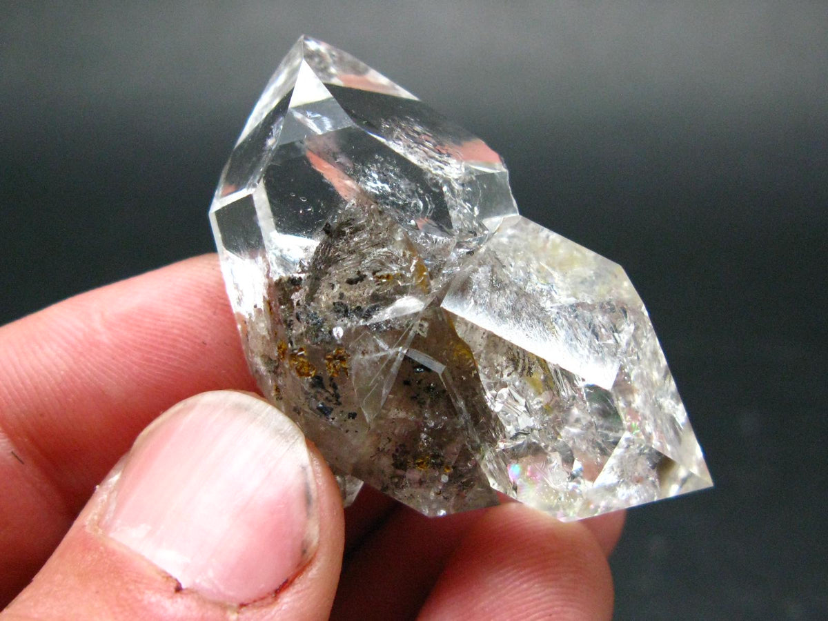 Fine Herkimer Diamond Quartz Crystal From New York - 1.7" - 25.58 Grams