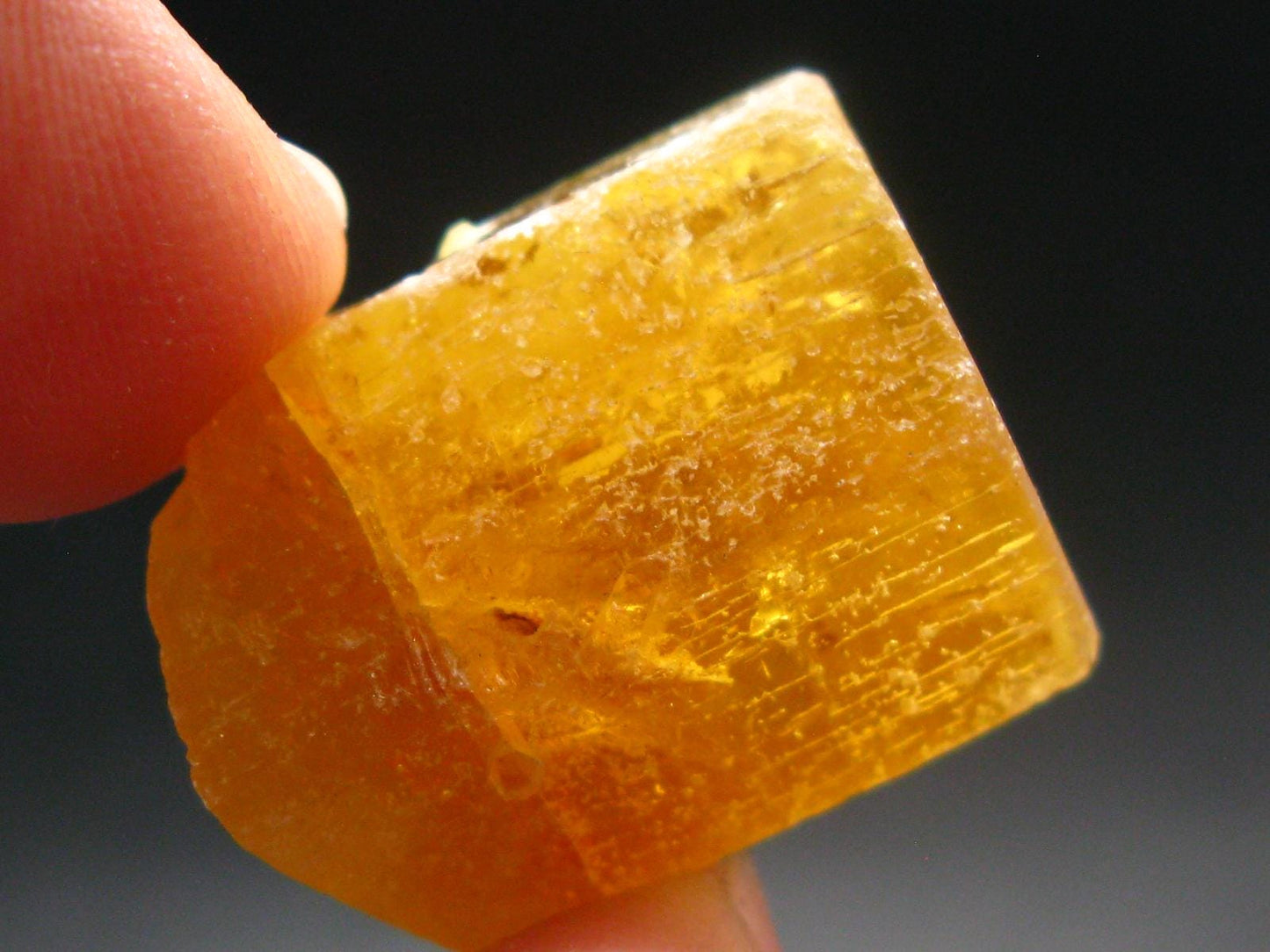 Gem Heliodor Golden Beryl Crystal From Tajikistan - 73.10 Carats - 1.1"