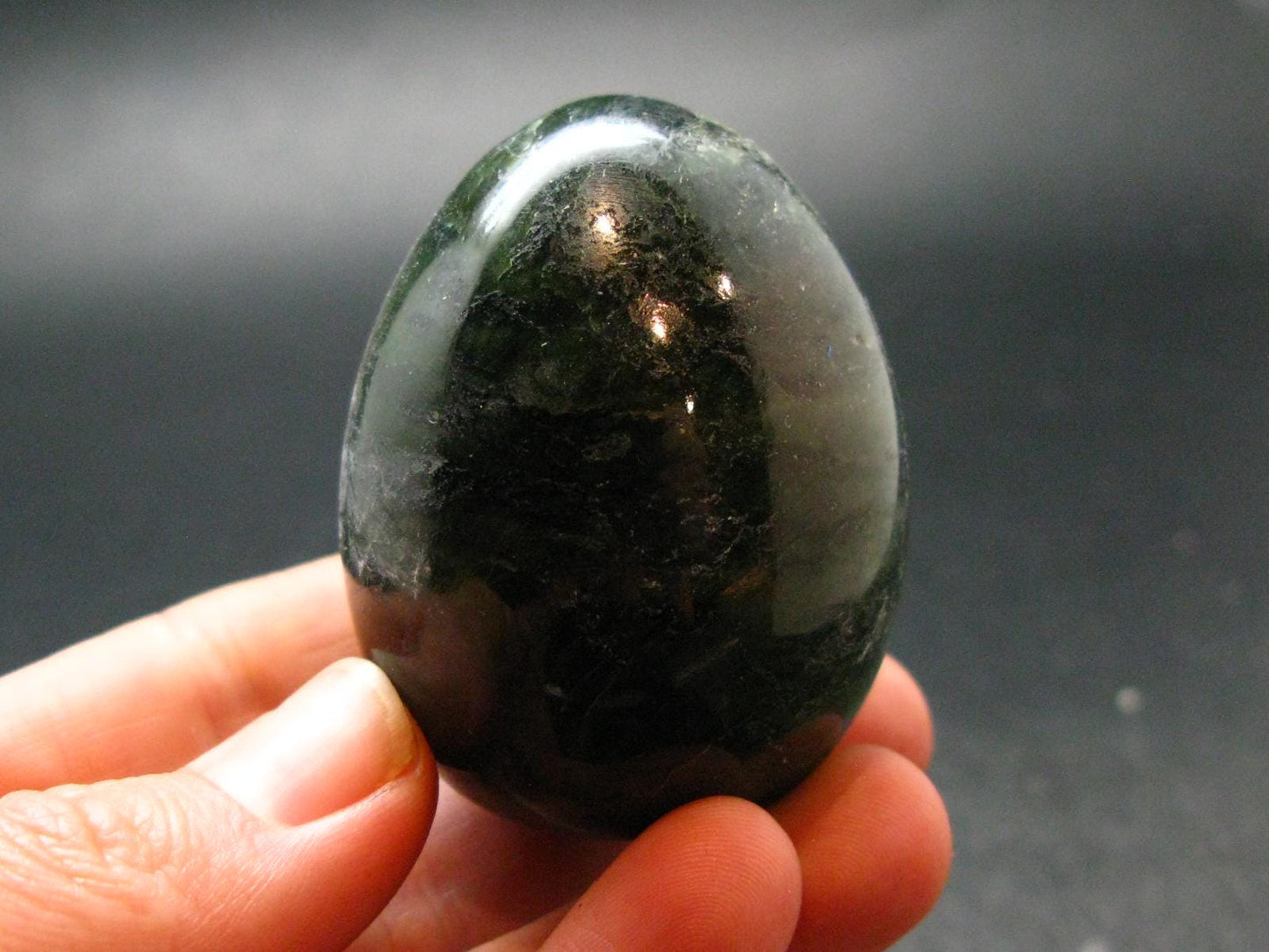 Nephrite Jade 1.8" Egg from Canada - 120.16 Grams