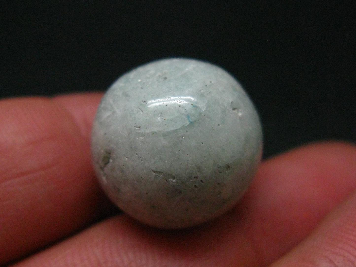 Large Euclase Blue Sphere Ball From Brazil - 43.80 Carats - 1.8cm