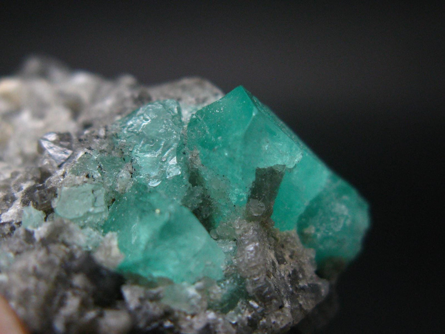 Emerald Beryl Crystal On Matrix From Colombia - 3.2"- 120.3 Grams