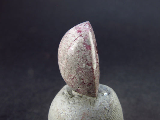 Beautiful Rare Gem Bixbite Red Beryl Emerald Cabochon From Utah USA - 10.9 Carats - 17x12mm