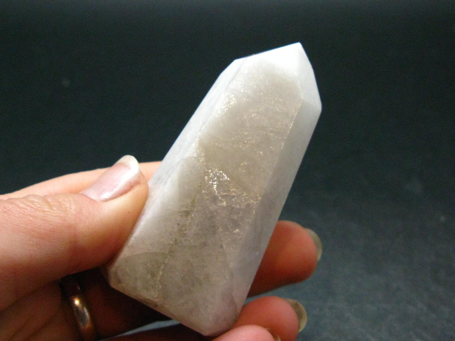 Nice Lilac Amblygonite Obelisk from Brazil - 75.26 Grams - 2.5"