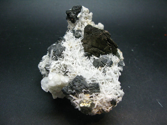 Pyrrhotite Galena Sphalerite Quartz Calcite From Russia - 4.5"