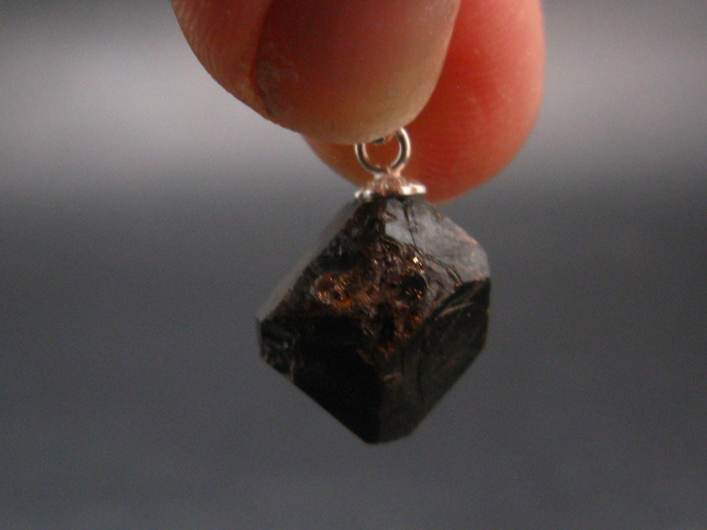 Cassiterite Pendant From China - 0.7" - 4.86 Grams