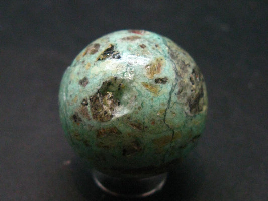 Rare Green Smithsonite Sphere Ball from Namibia - 1.0" - 25.10 Grams
