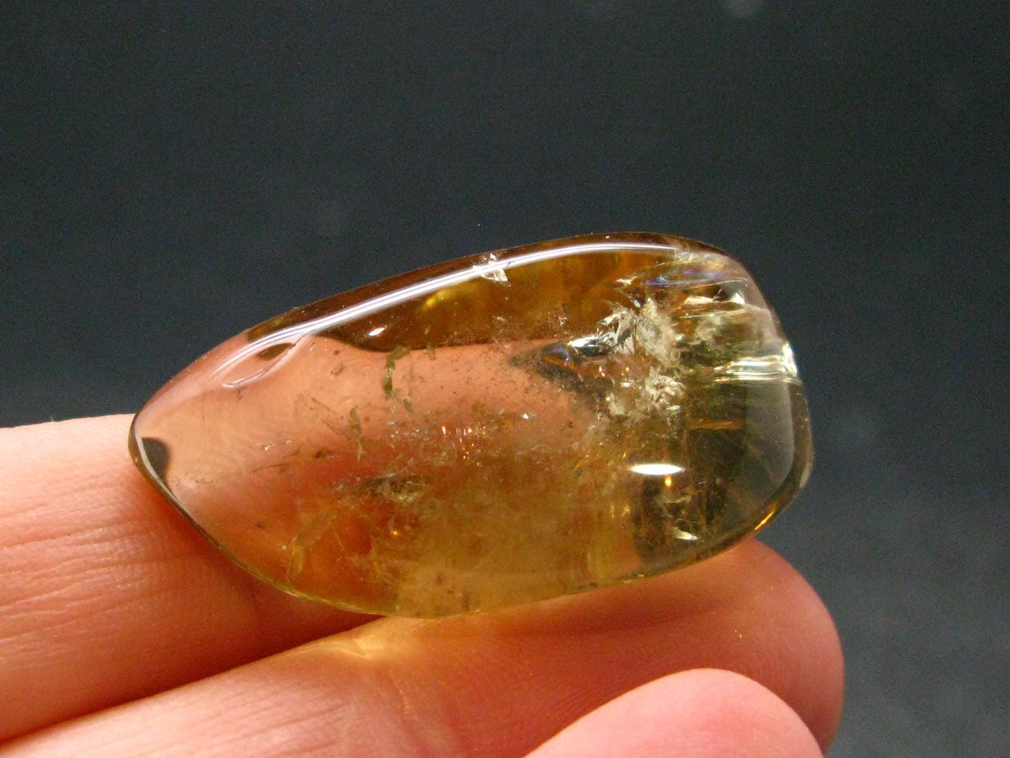 Stunning Natural Unheated Citrine Crystal from Zambia - 10.35 Grams - 1.4"