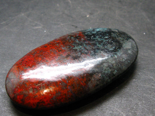 Crimson Cuprite Polished Stone from Mexico - 2.3" - 41.12 Grams