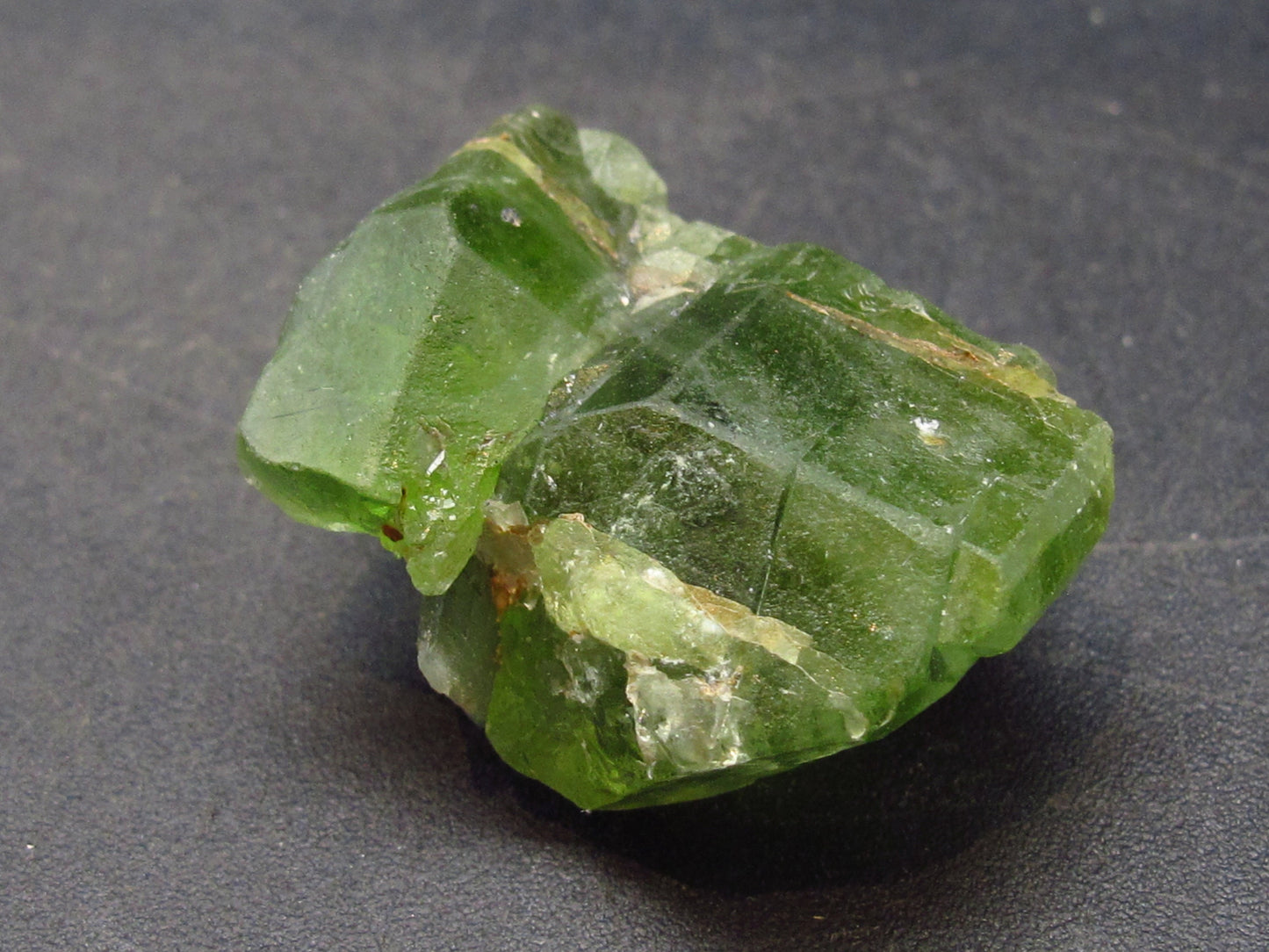 Rare 64.0 Carat Gem Peridot Olivine Cluster from Pakistan - 1.2"