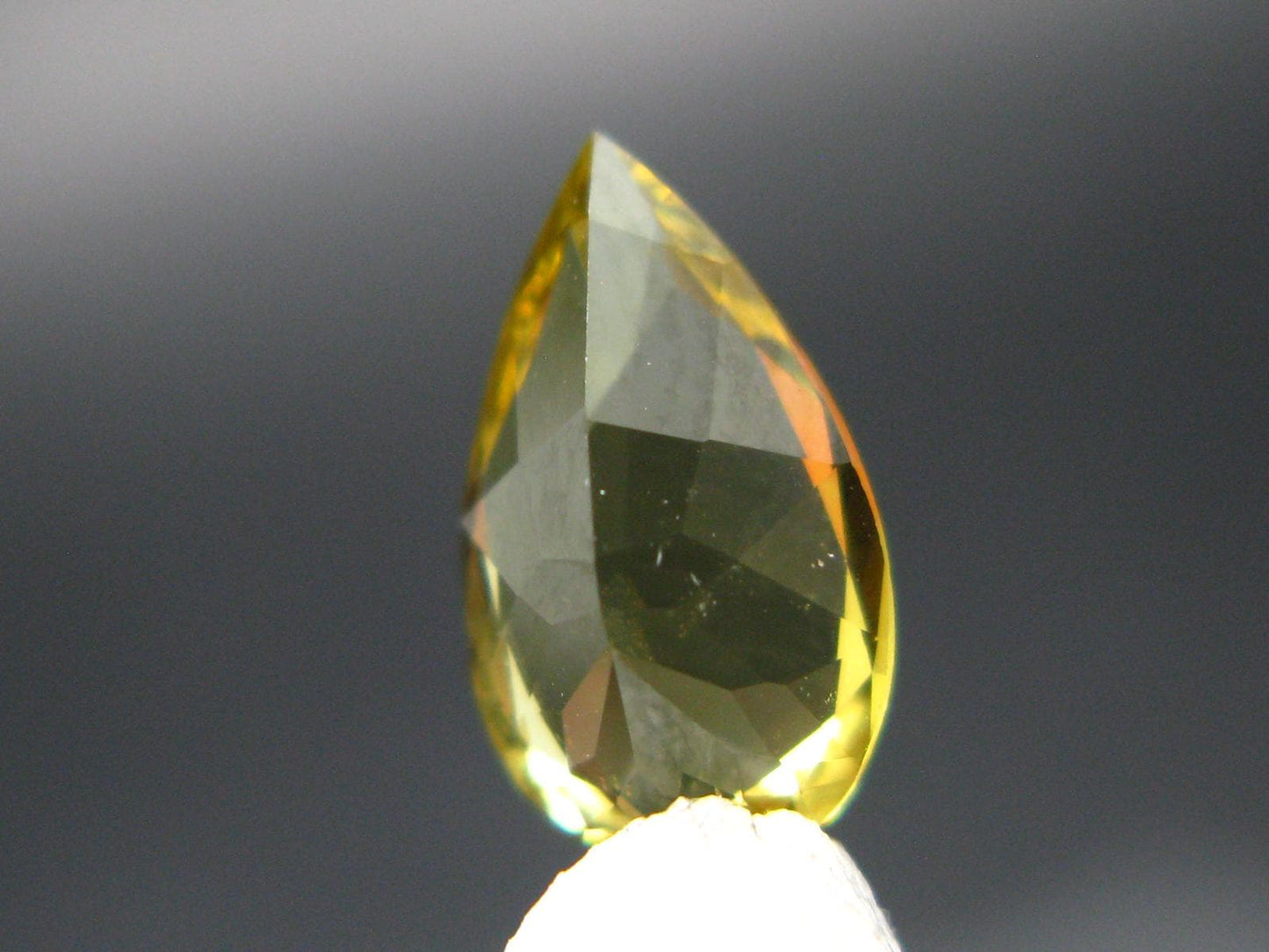 Green Chrysoberyl Cut Gem From Brazil - 1.72 Carats