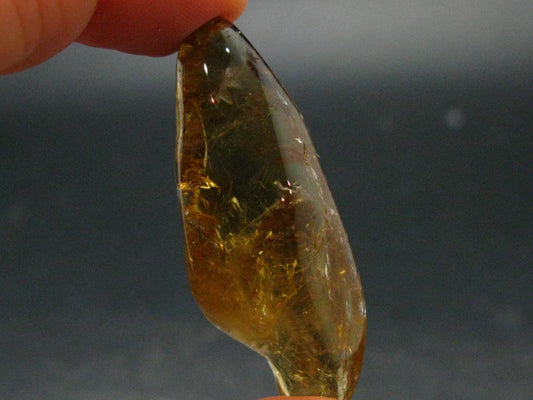 Stunning Natural Unheated Citrine Crystal from Zambia - 13.73 Grams - 1.8"