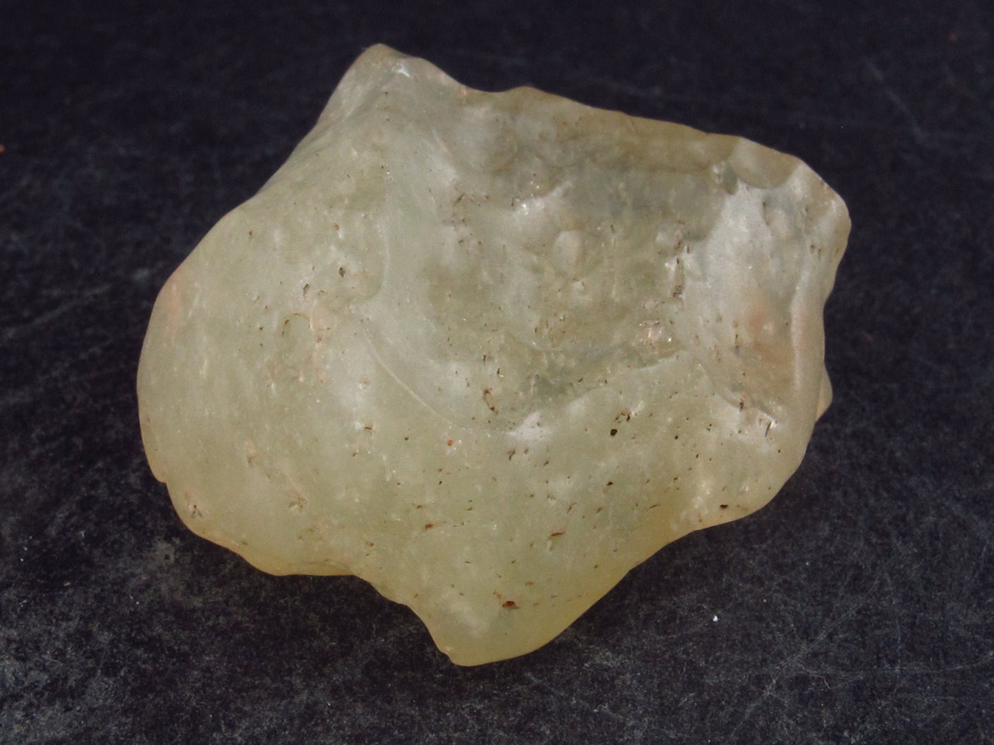 Nice Gem Libyan Tektite Glass From Libya - 10.8 Grams - 1.1"