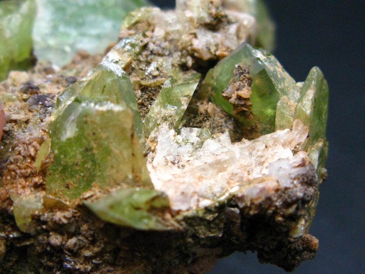 Rare Titanite Sphene Crystal Cluster From Madagascar - 3.3"