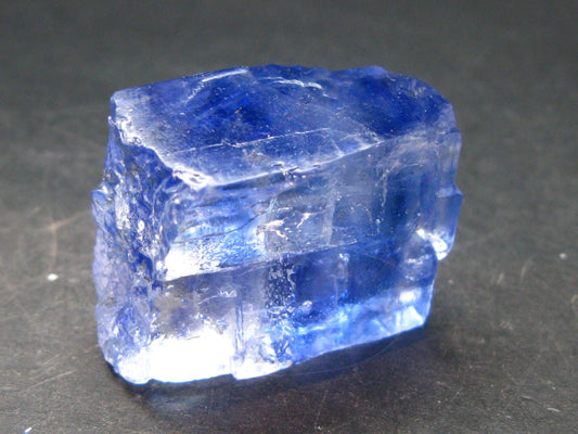 Blue Halite Crystal From USA - 1.35" - 33.8 Grams